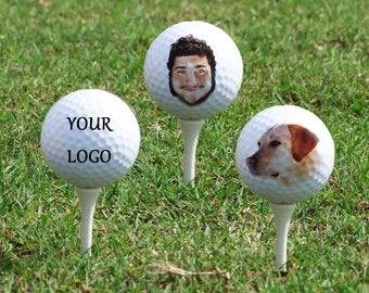 Custom Golf Balls, Personalized Golf Balls, Golf Gift, Gift For Golfer, Wedding Gifts, Anniversary Gifts, Groomsmen Gifts, Best Man Gift