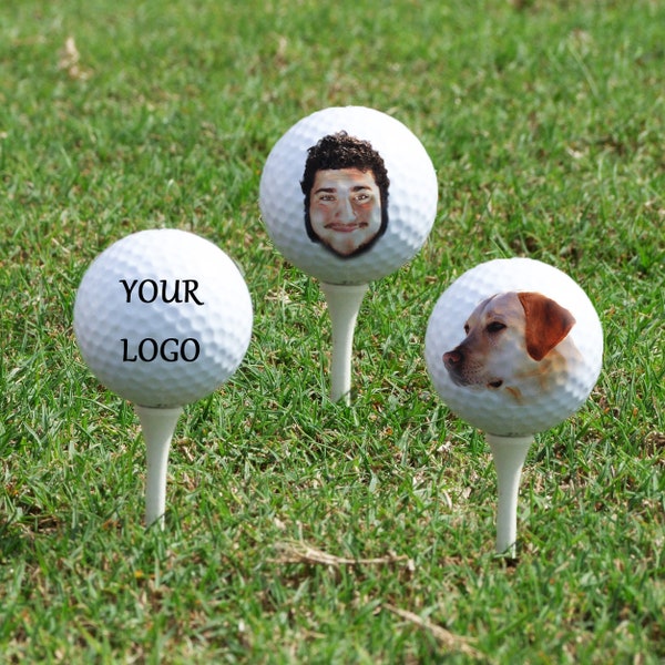 Custom Golf Balls, Personalized Golf Balls, Golf Gift, Gift For Golfer, Wedding Gifts, Anniversary Gifts, Groomsmen Gifts, Best Man Gift