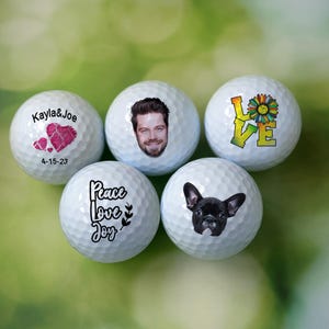 Personalized Golf Balls, Golf Gift, Custom Golf Balls, Gift For Golfer, Wedding Gifts, Groomsmen Gifts, Unique Golf Gifts, Anniversary Gifts