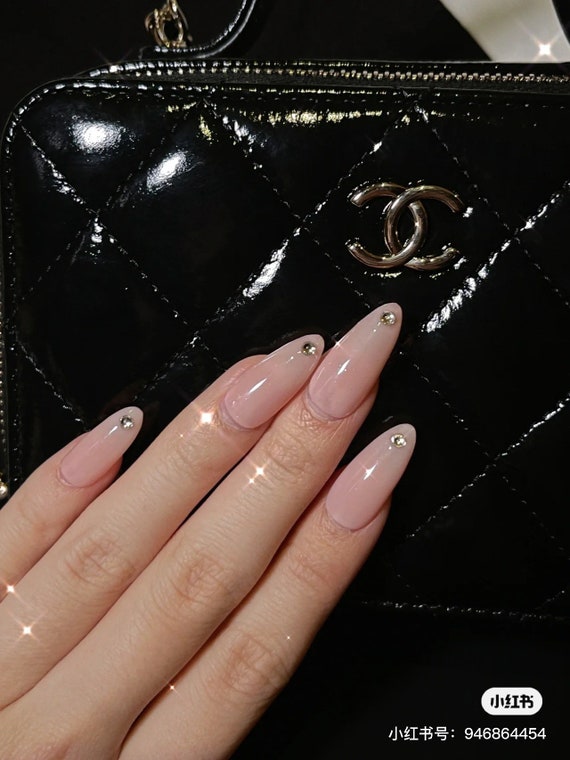 Soft Pink Nails Instagram Nails L Celebrity Kylie Jenner - Etsy Soft Pink Nails Instagram Nails L Celebrity Kylie Jenner - Etsy
