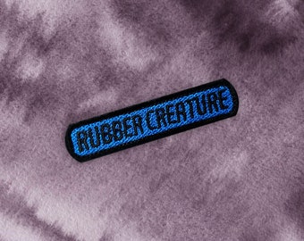 Parche bordado de hierro de Rubber Creature