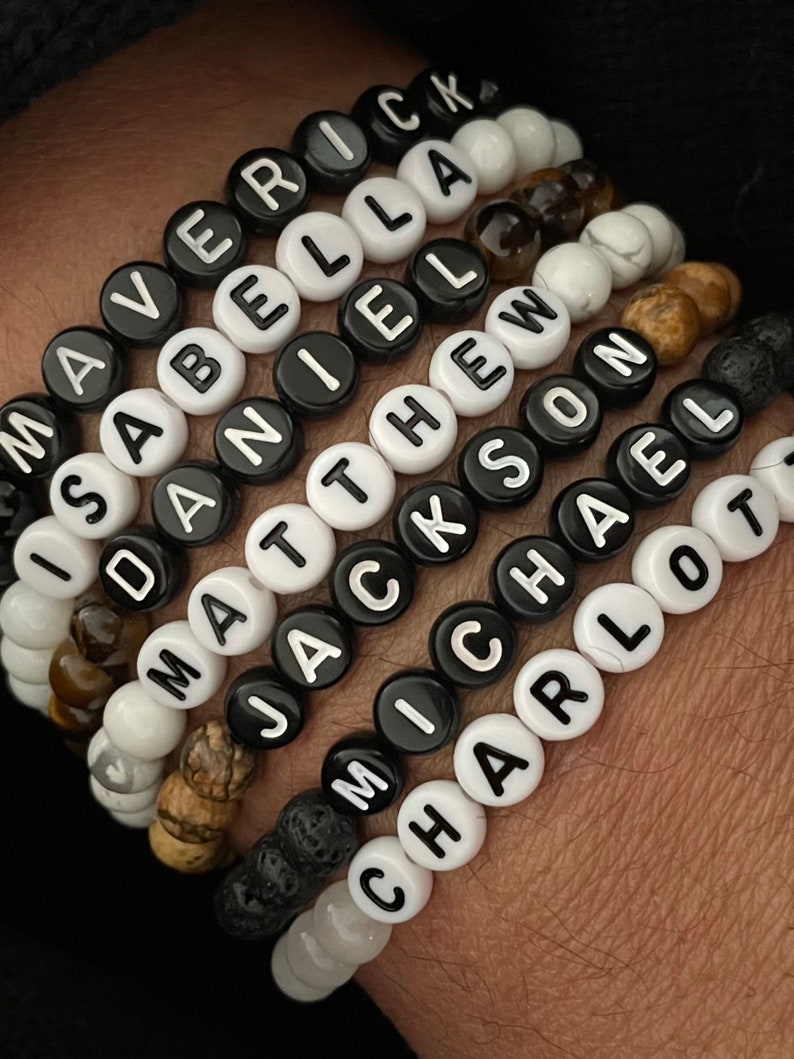 Personalized Bracelet for Men, Custom Bracelet for Best Friendship