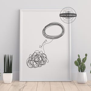 Therapy Brain, Brain Anatomy, Psychology, Office Decor, Mental health, Coping Skill, CBT DBT, Counselor office school Poster, Anxiety Relief