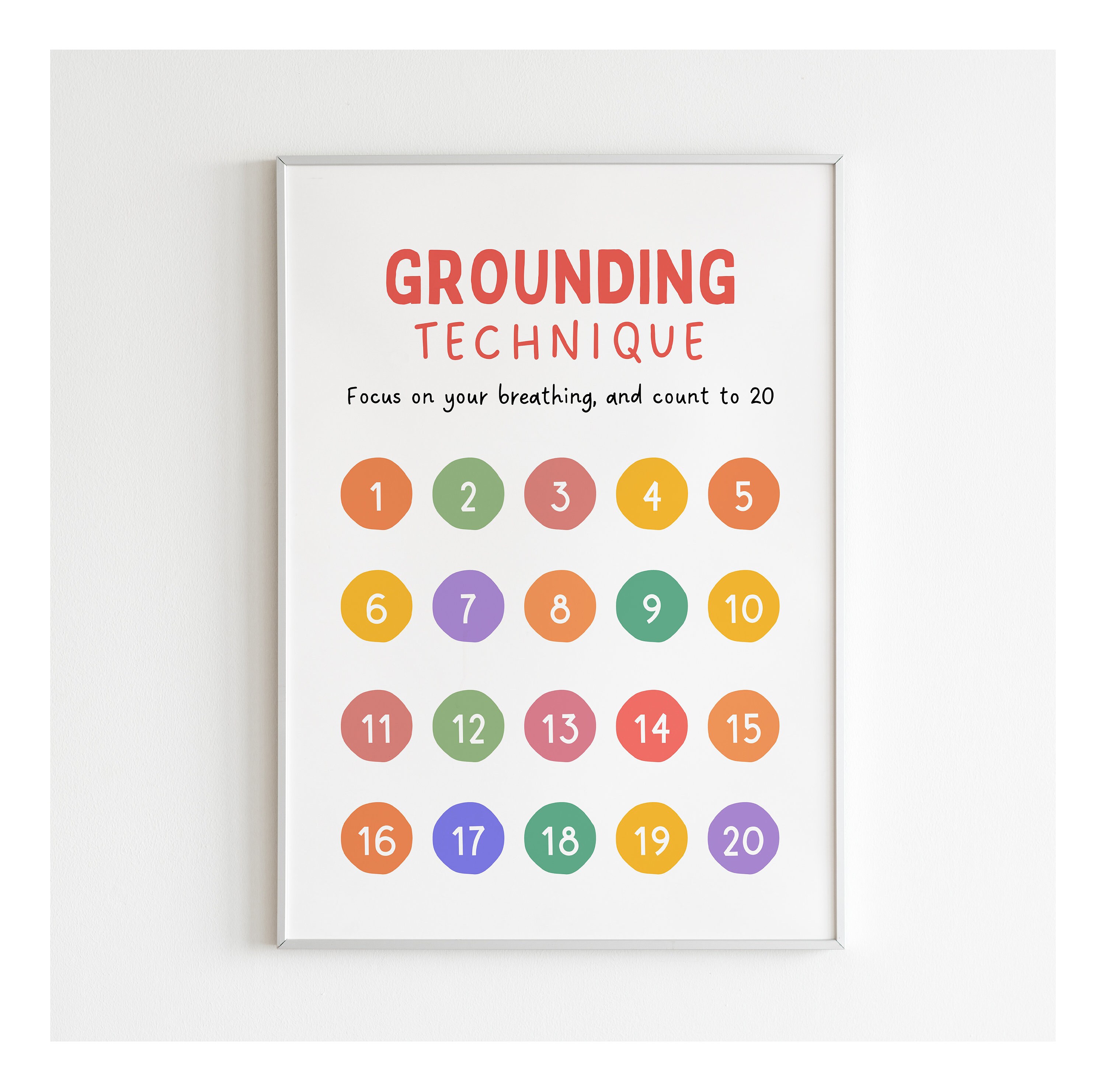 Grounding Technique Kids Coping Skills Calm Cards - Etsy Australia