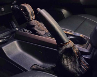 Toyota Tacoma 3rd gen custom automatic shift boot & E-Brake