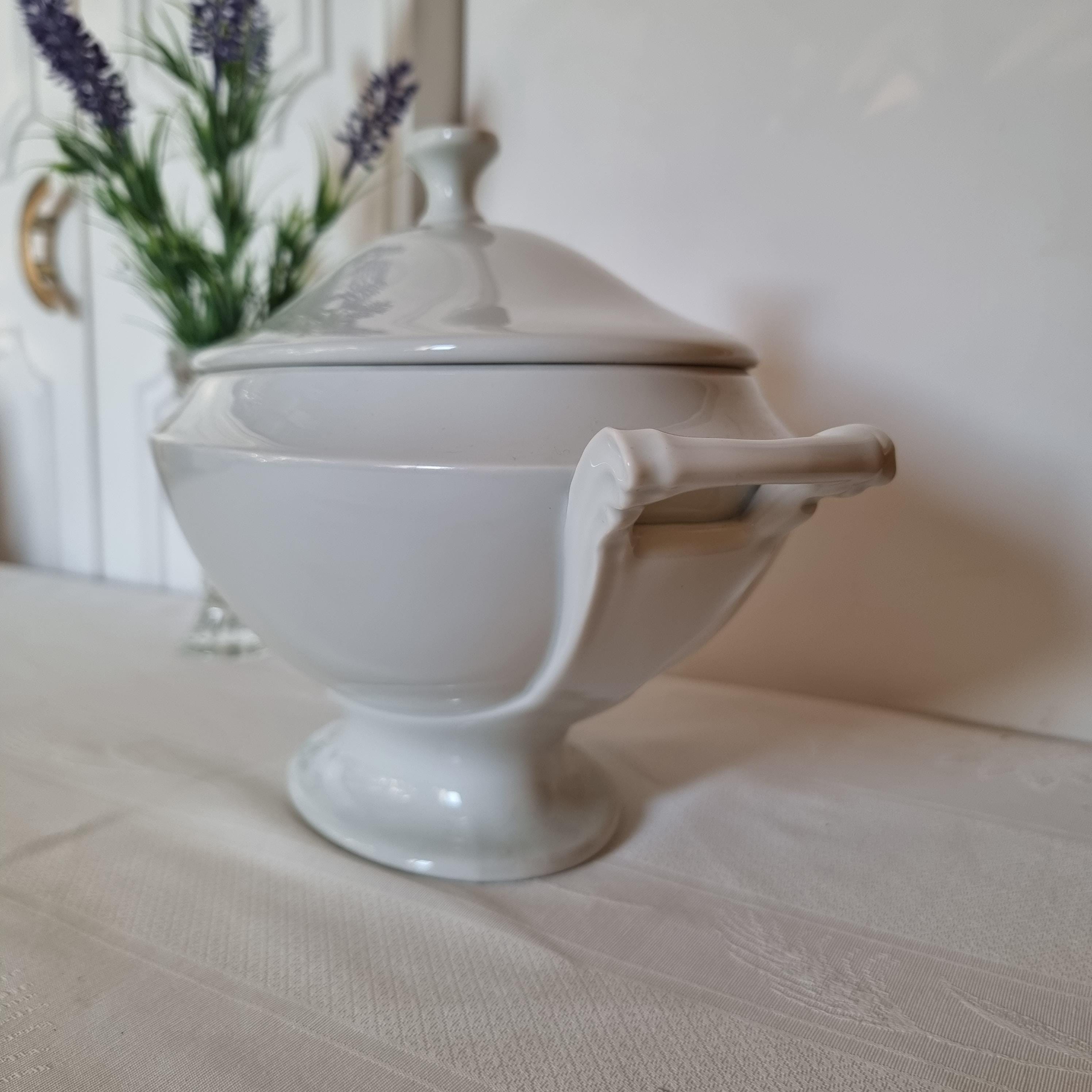 Magnificent Limoges French Porcelain Tureen Brand Coquet Art Deco ...