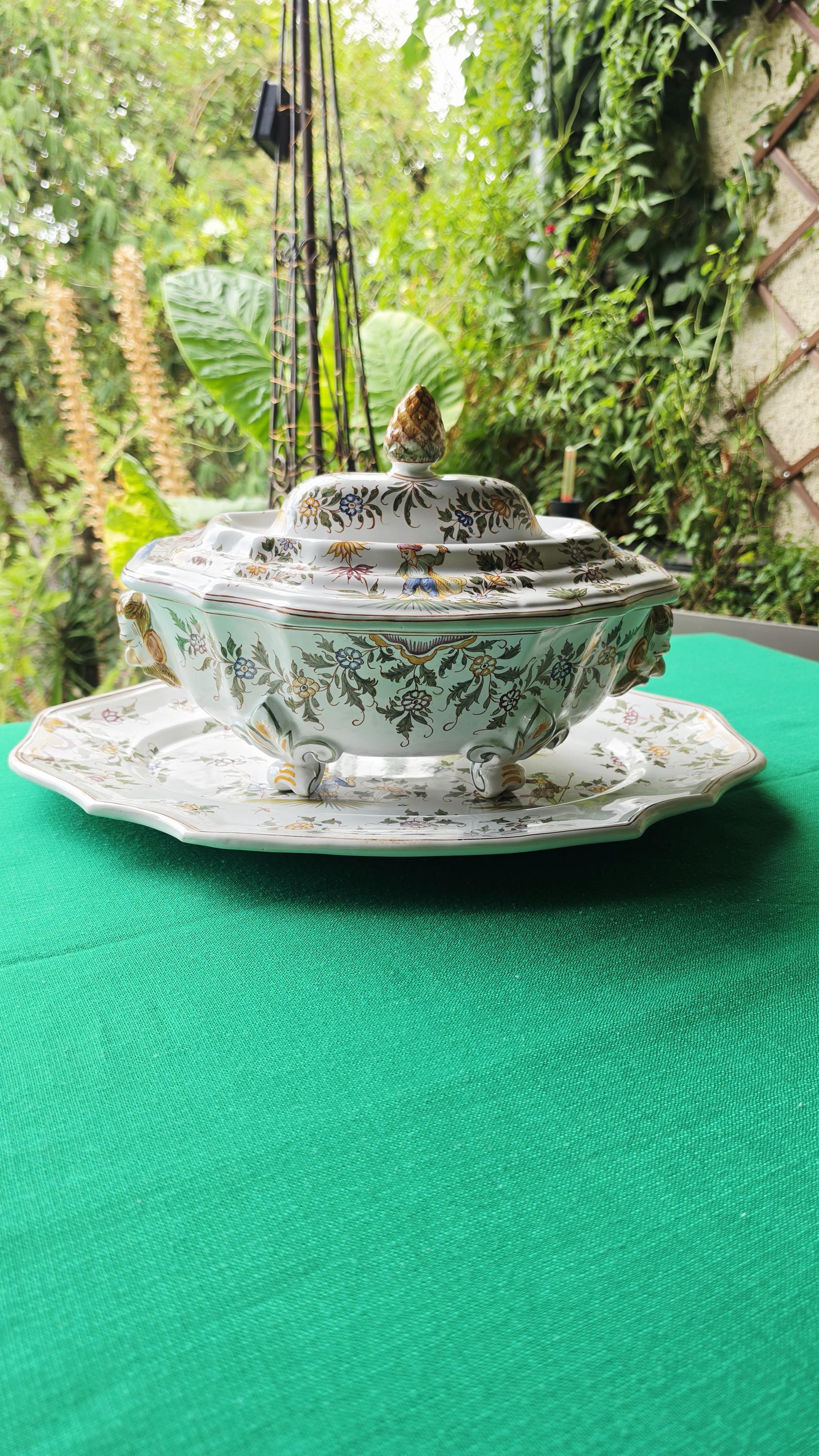 Antique French Faïence Malicorne - Etsy