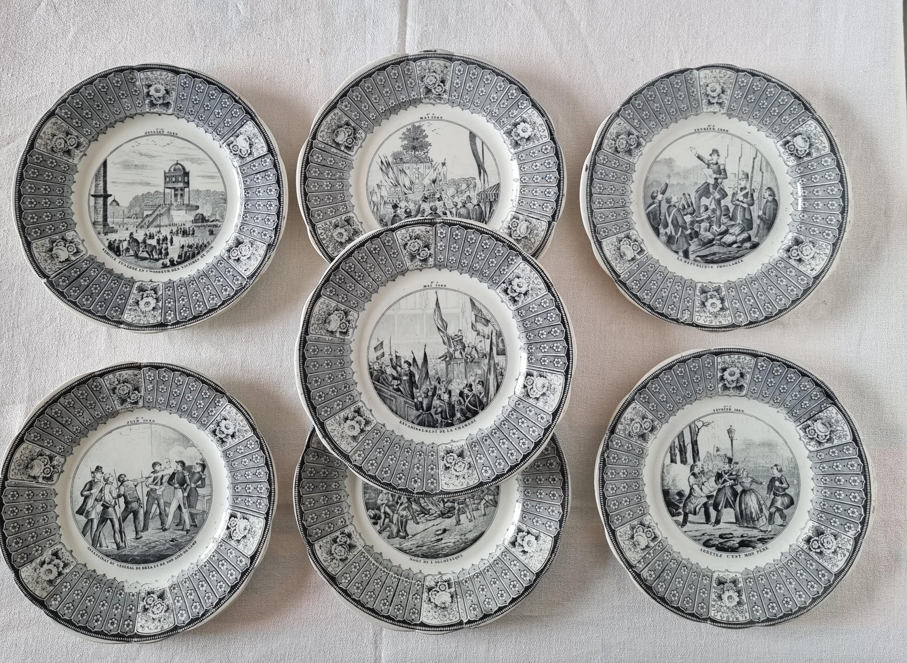 Assiette bicentenaire revolution francaise d'occasion - Arts de la table