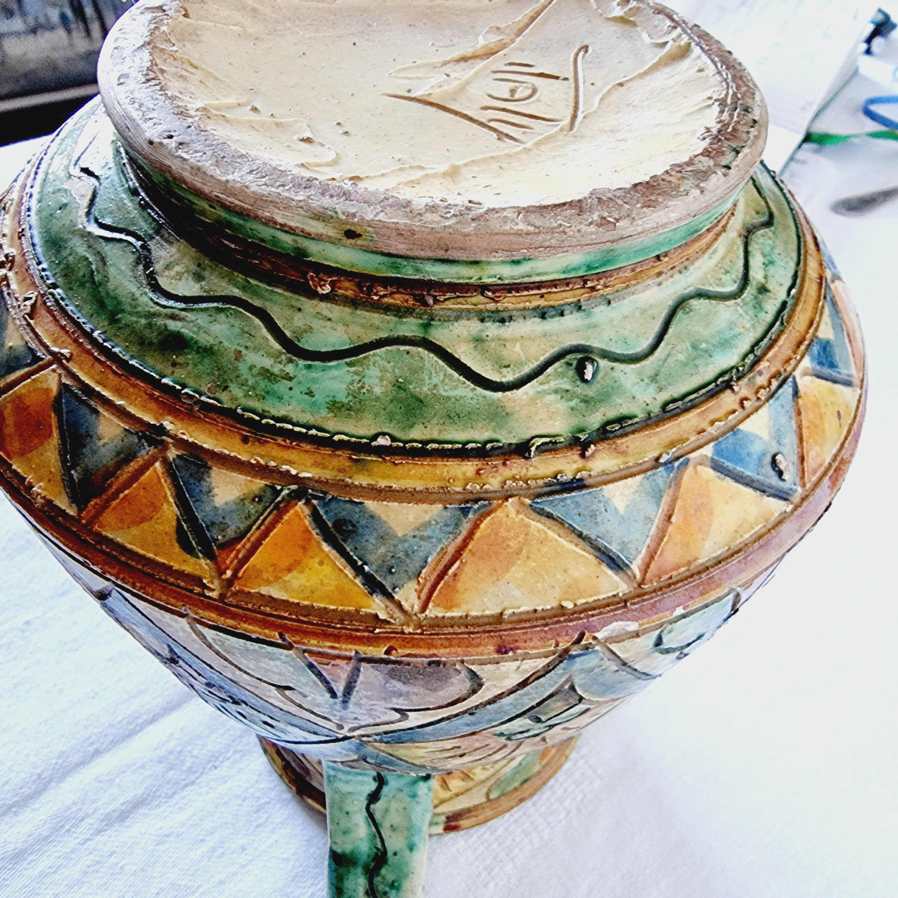 Antique Majolica Water Jug Made in Italy Made and Hand Painted - Etsy