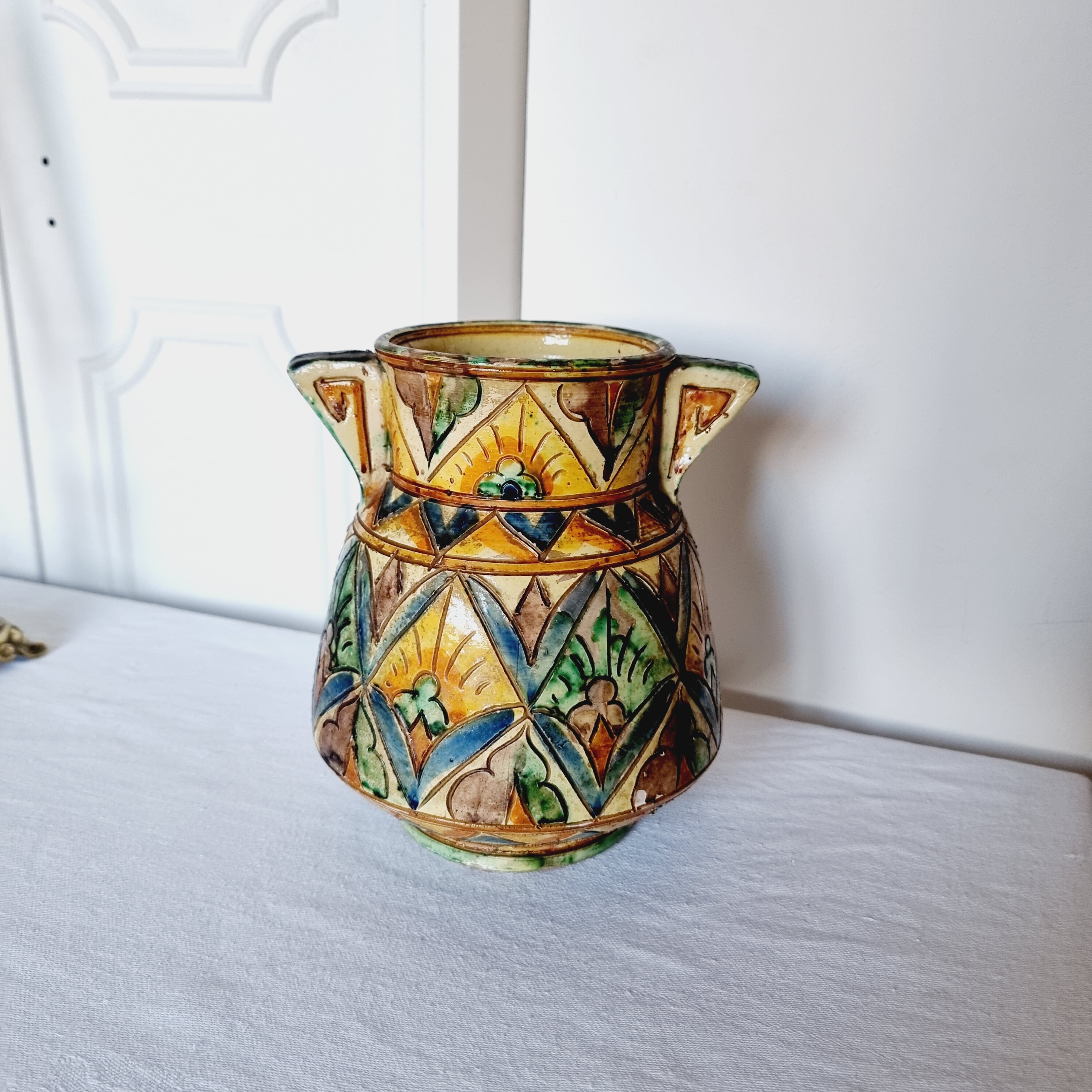 Antique Majolica Water Jug Made in Italy Made and Hand Painted - Etsy