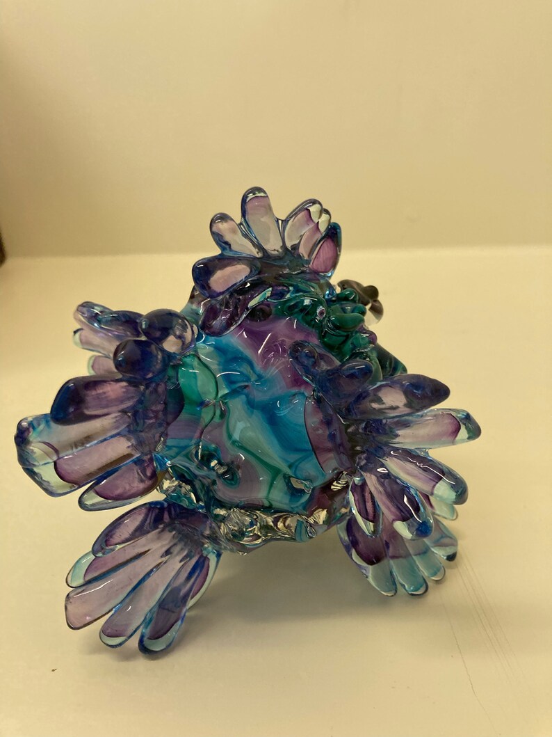 Decorative Glass Fish Etsy