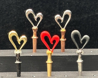 Heart Cribbage Pegs