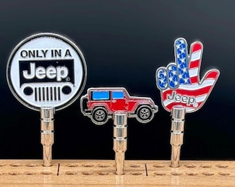 Jeep Cribbage Pegs