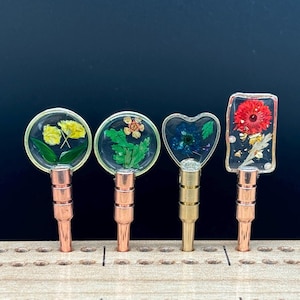 Flower Cribbage Pegs