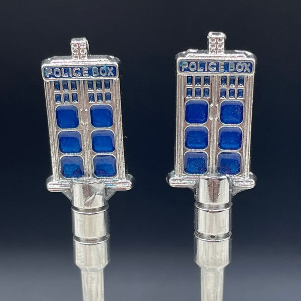 Police Box Cribbage Pegs