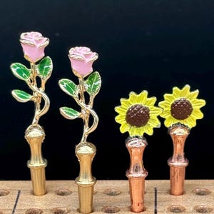 Flower Cribbage Pegs