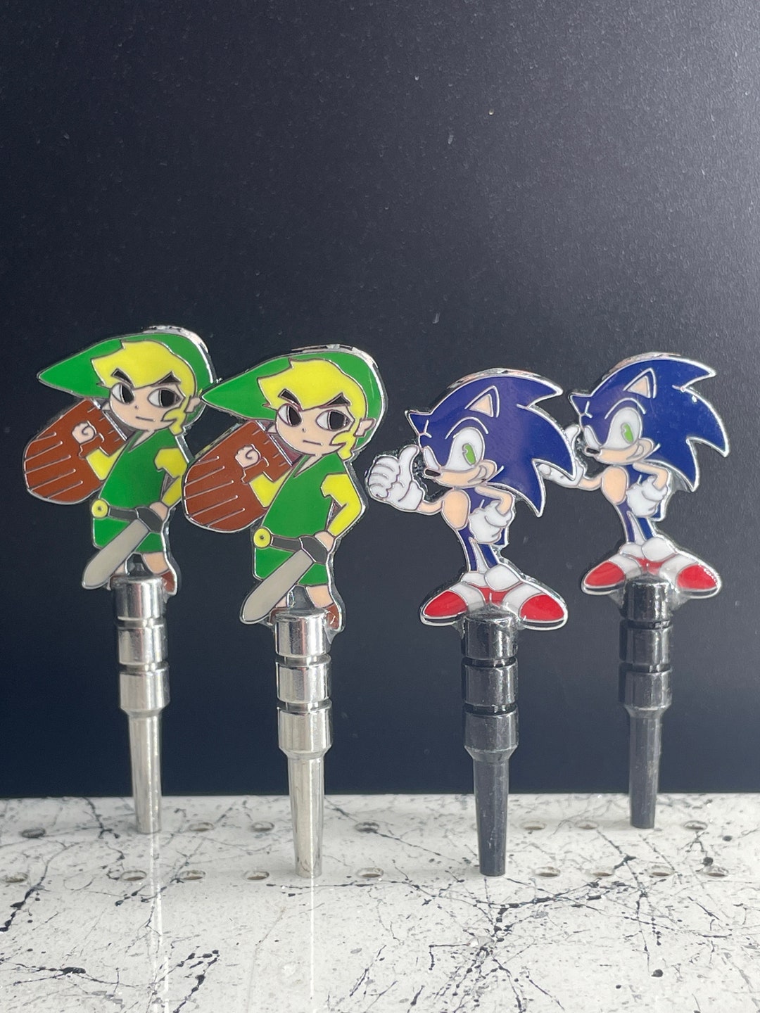 Zelda or Sonic Cribbage Pegs Etsy