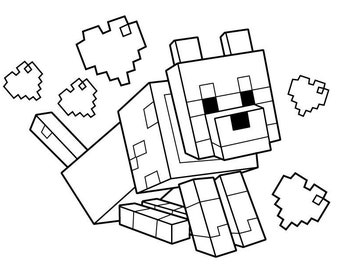 103 Coloring Pages Minecraft  HD