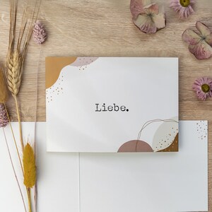 Klappkarte  "Liebe"