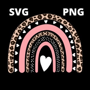 Rainbow Leopard SVG