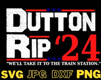 Vintage Dutton Wheeler 2024 SVG, Yellowstone PNG, Cricut Cut Files (Digital Download)