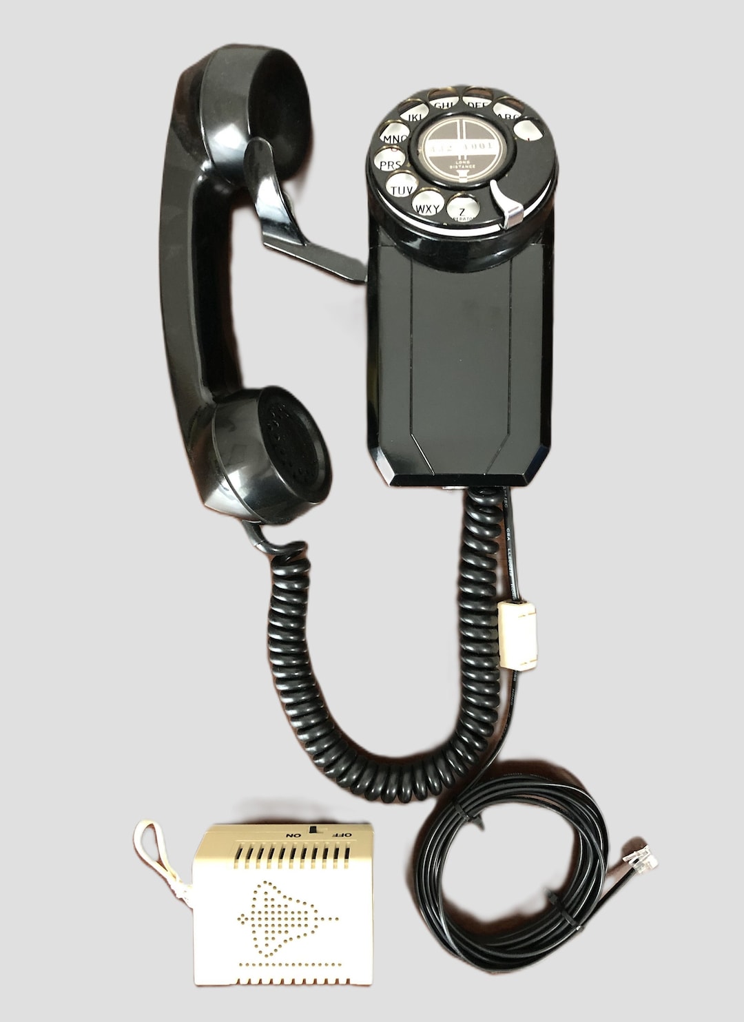 Antique Automatic Electric Space Saver Wall Phone W/ringer Antique Automatic Electric Space Saver Wall Phone W/ringer