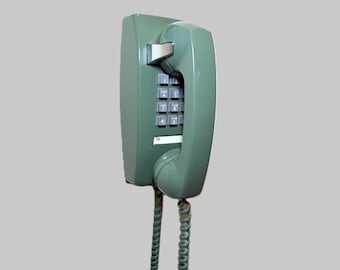 Working Restored Western Electric Bell System Model 554 Aqua Blue