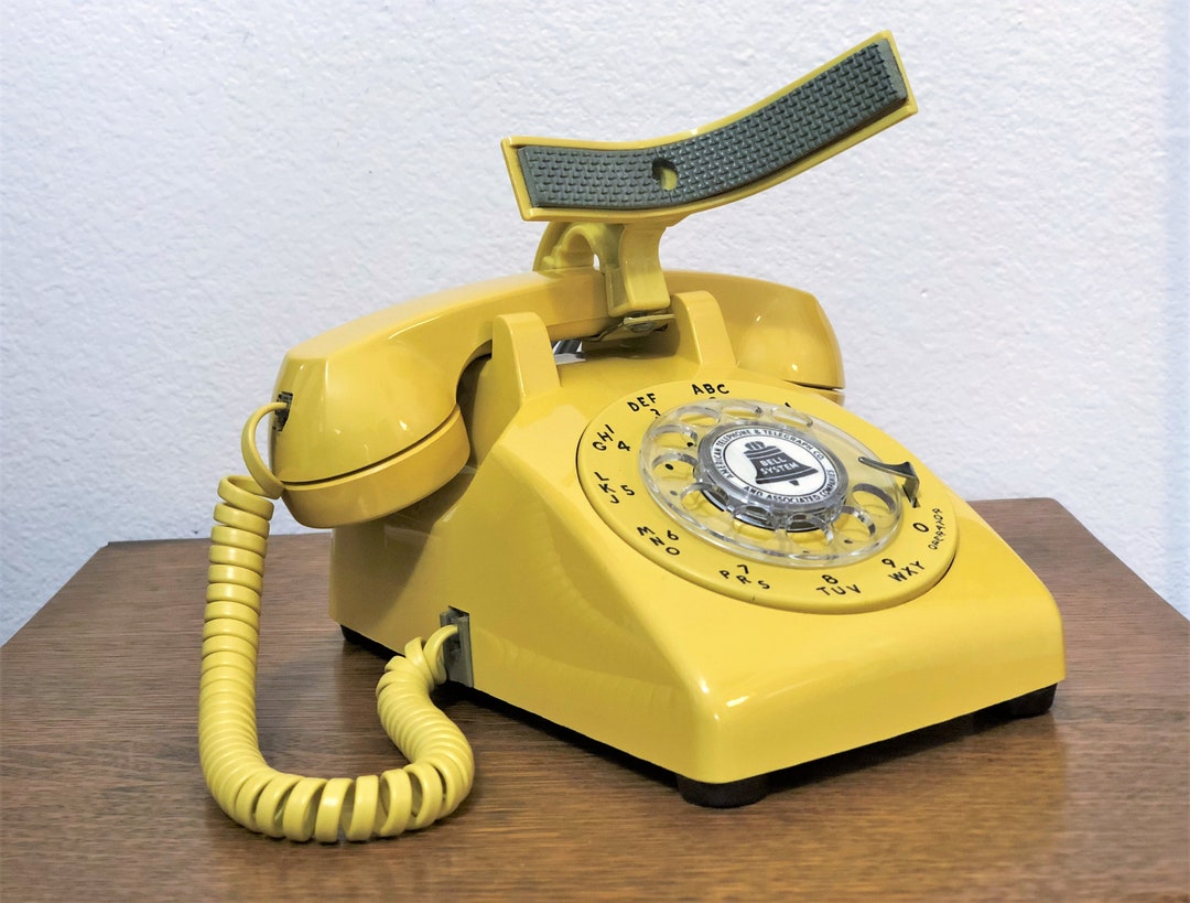 Working Restored Bell System Western Electric Model 500 Yellow
