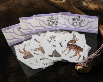 Deer of India Stickers