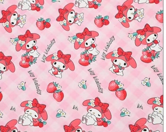 Cartoon melody  100% cotton fabric by half yard