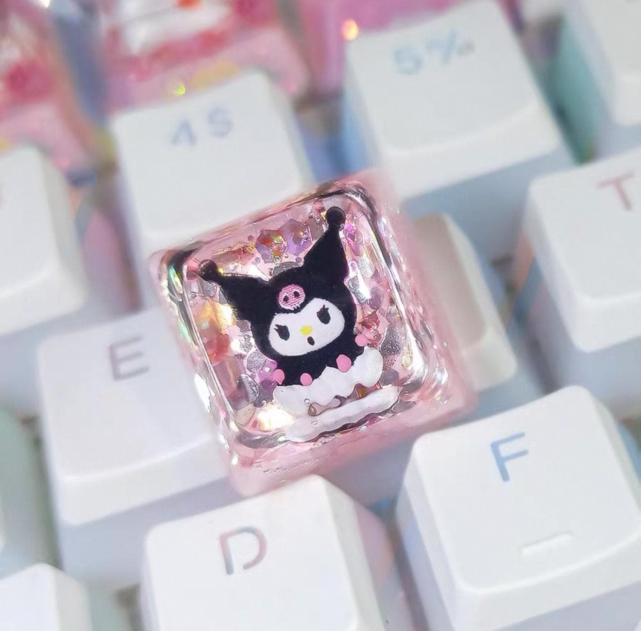 クロミちゃんキーキャップ Amazon.co.jp: MISS G クロミ キーキャップ PBT アニメキーキャップ