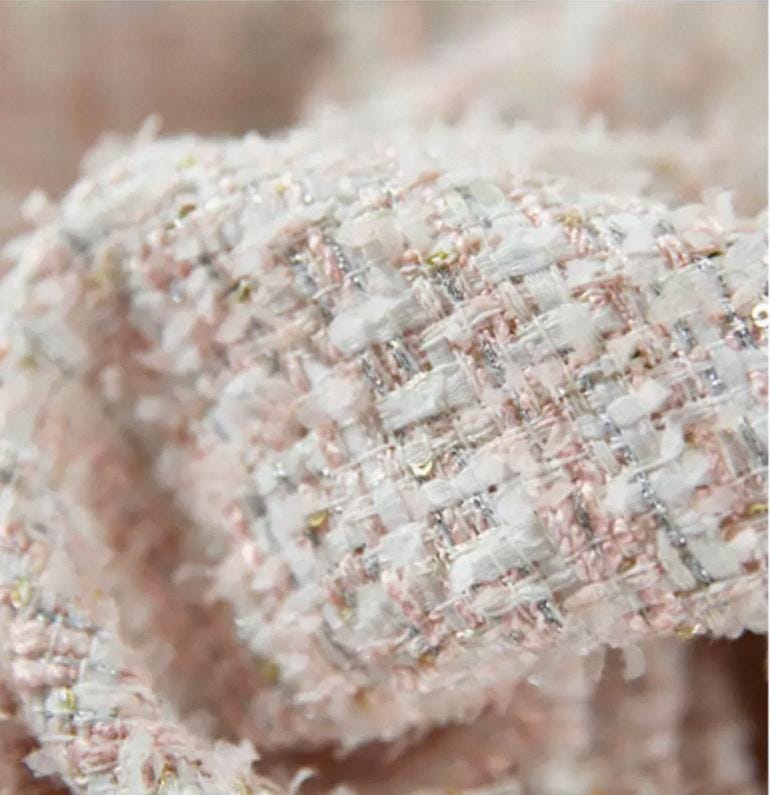 Luxury Sequin Boucle Tweed , Jacket Making, Coat Making, Dress