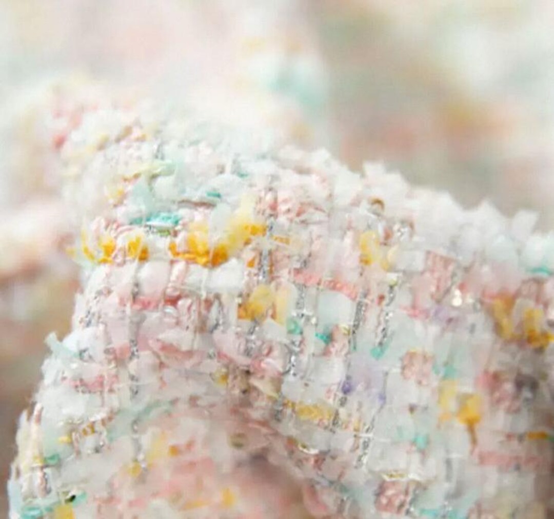 Luxury Sequin Boucle Tweed , Jacket Making, Coat Making, Dress