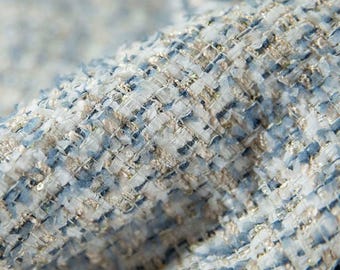 Luxury sequin boucle tweed , jacket making, coat making, dress making sold by half meter