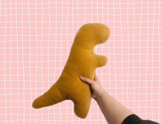dinosaur nugget plush