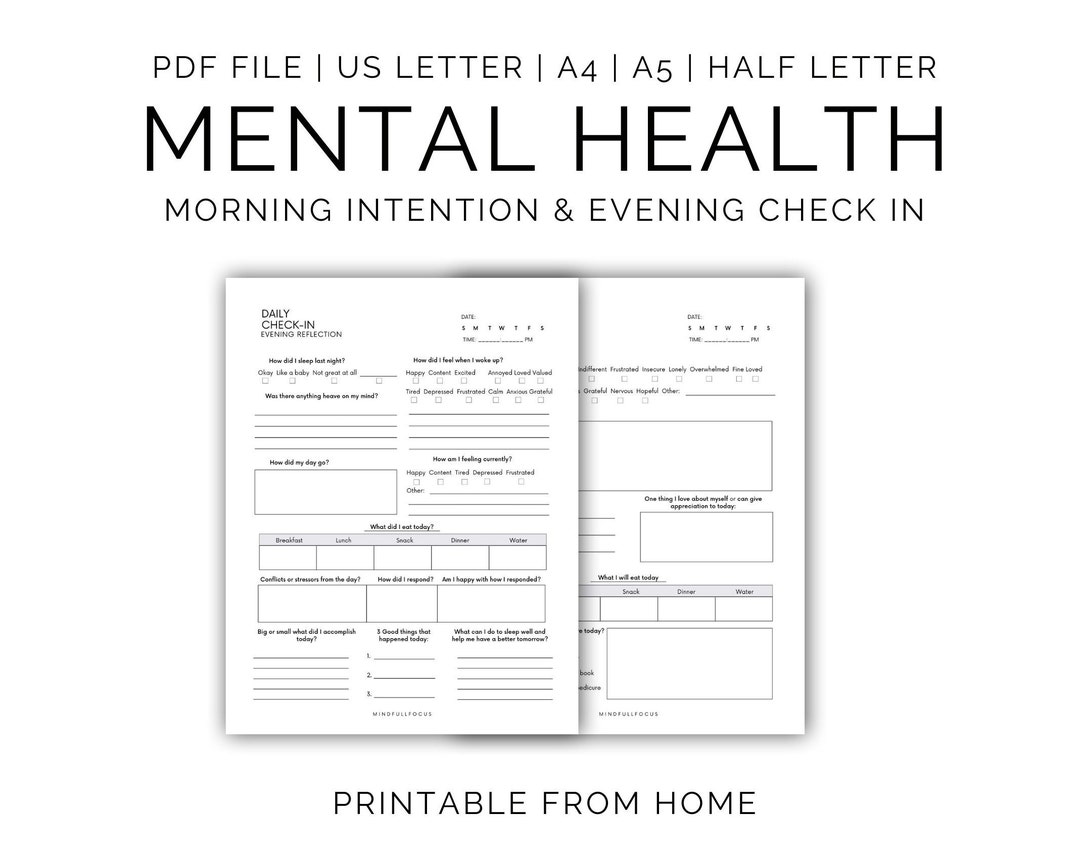 daily-mental-health-check-in-printable-journal-daily-journal-reflection