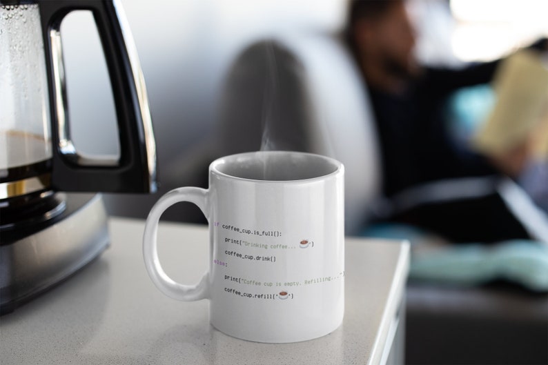 Koffiemok voor programmeurs, grappig cadeau voor codeerders, softwareontwikkelaars, informatici (325 ml x 440 ml) 11 oz
