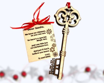 Santa's Magic Key with Optional Personalization