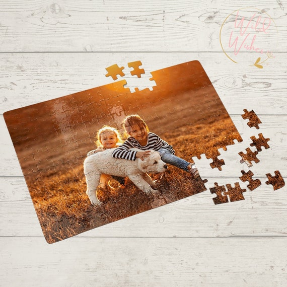 Puzzle Photo Personnalisé, Puzzle Personnalisé de 120 Pièces, Cadeau pour  des Occasions Spéciales Mariage, Anniversaire, Anniversaire, Photo  Sentimentale -  Canada