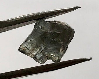 Natural Grey Spinel Rough: 2.45 CT Burmese Crystal Gemstone