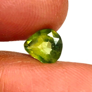 Natural Australian Teal Sapphire Gemstone, Australian Sapphire Loose Gemstone, Faceted Parti Sapphire Gemstone 7x6x3mm, 1.15 Cts