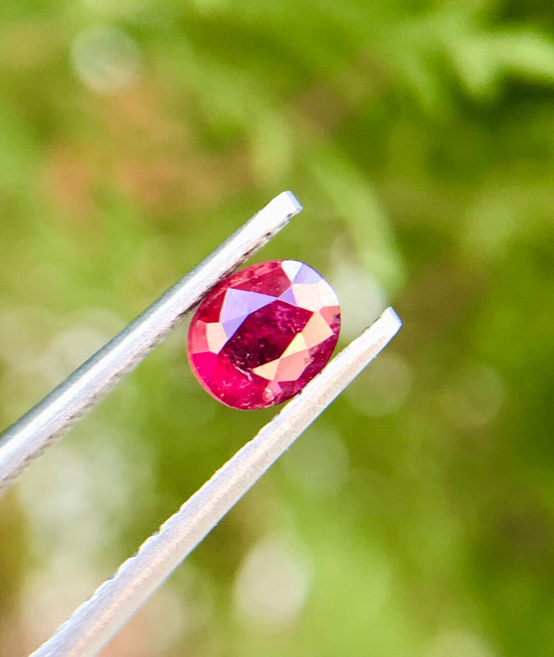 Pigeon Ruby Pigeon Blood Ruby Gemstone, Natural Oval Cut (0.55 Cts) - Etsy