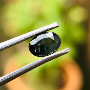 AAA Türkis Saphir Edelstein: 0,45 ct australischer Parti Saphir