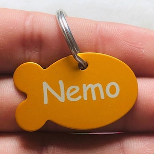 Dog Tag Fish Personalized Engraving Animal Tag Pendant Address Tag Dog Tag Key Ring