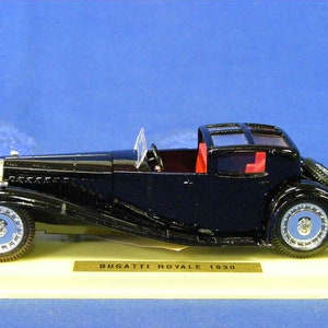1930 Bugatti Royale - Solido Diecast Maßstab 1:43