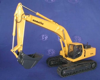 Komatsu PC450LC-6 graafmachine metalen rupsen - Joal schaal 1:32 gegoten