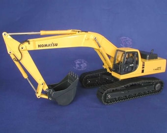 Komatsu PC400LC-6 AVANCE graafmachine metalen rupsen - Joal schaalmodel (1:32).