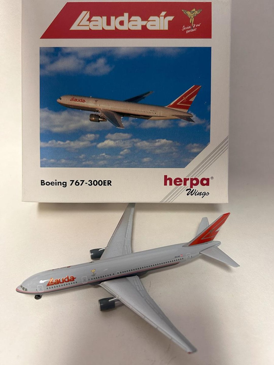 Boeing 767-300ER LAUDA AIR Airlines in 1:500 Scale Diecast by