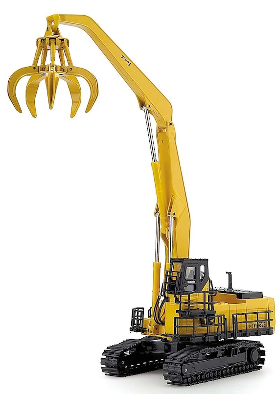 Komatsu PC1100-6 With Scrap Grapple - Etsy