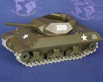 Vehicule militaire solido en metal / char destroyer m10